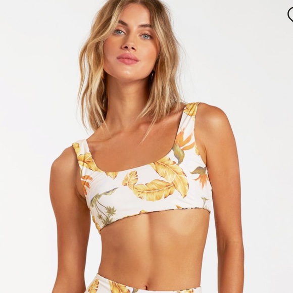 Billabong Other - 🆕 NWT Billabong Sweet Sands Tank Reversible Bikini Top